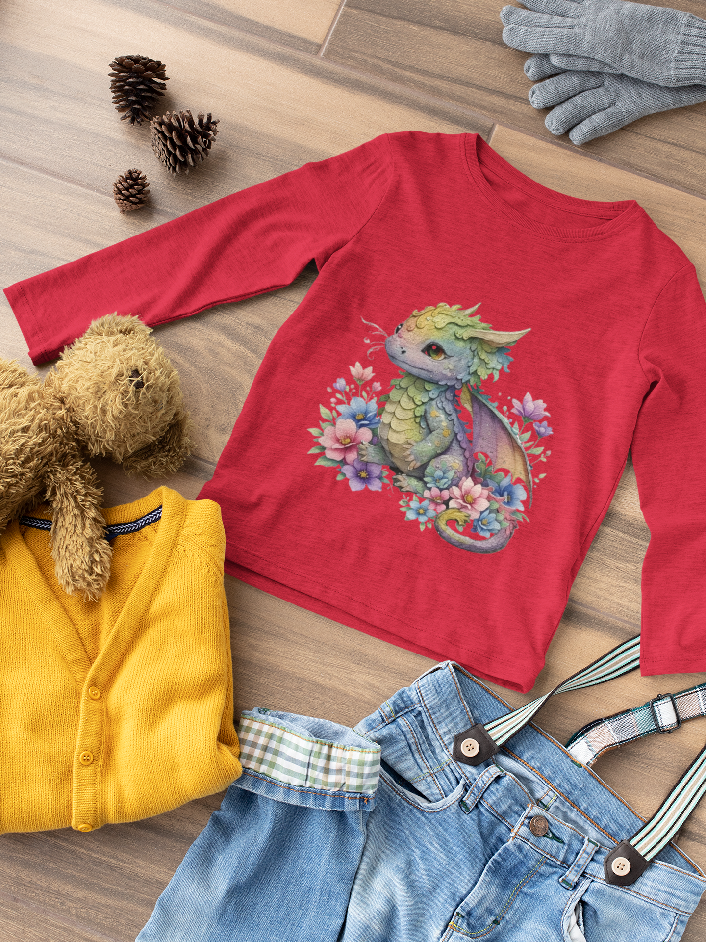 Magical Meadows - Kaida Brightscales D1 - Premium Long Sleeved Shirt Kids