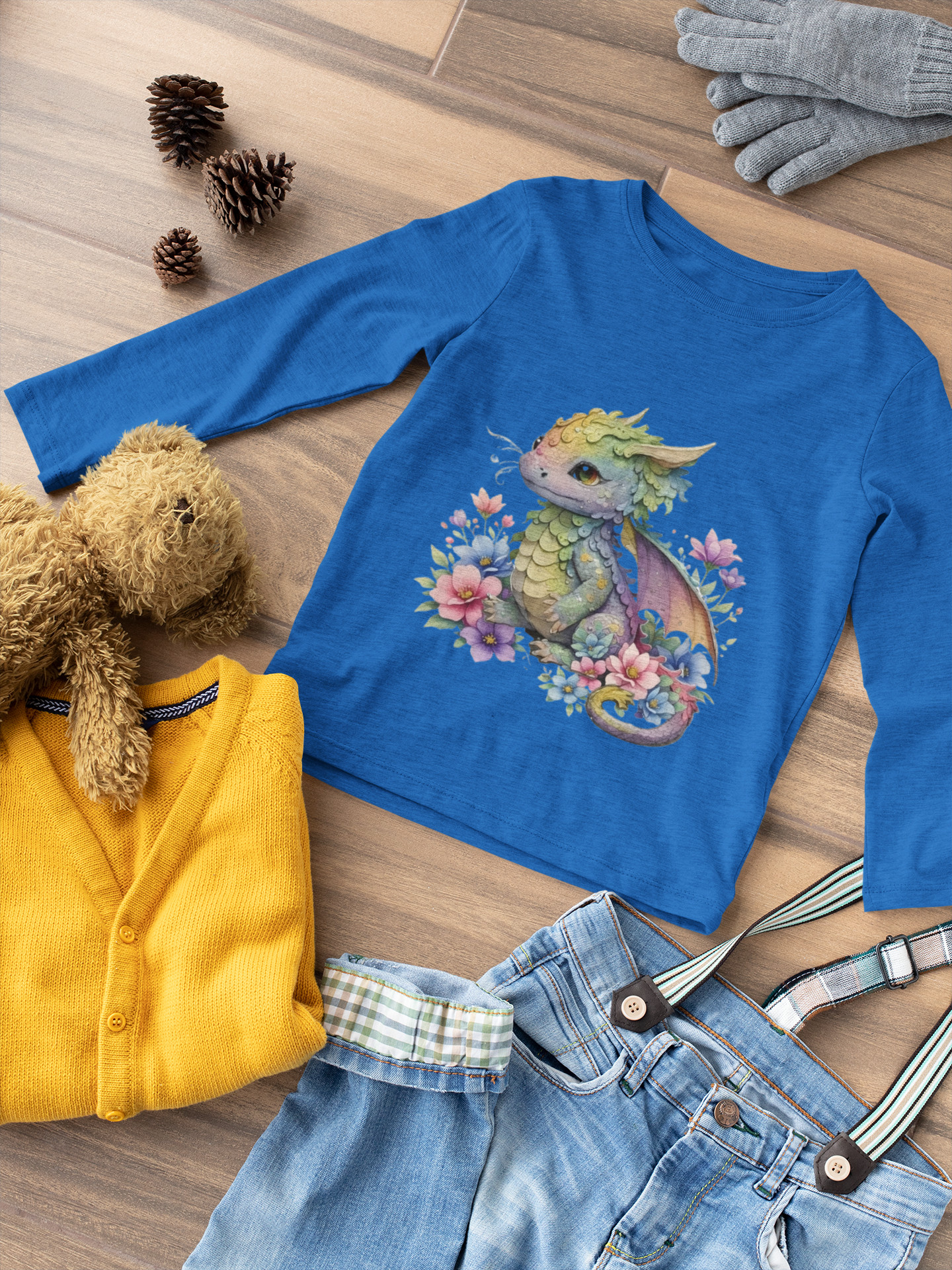 Magical Meadows - Kaida Brightscales D1 - Premium Long Sleeved Shirt Kids