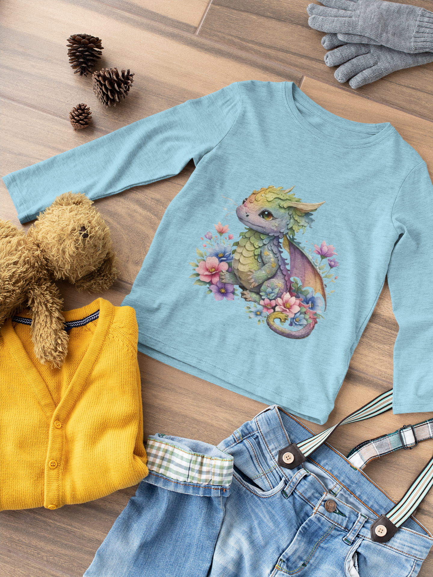 Magical Meadows - Kaida Brightscales D1 - Premium Long Sleeved Shirt Kids