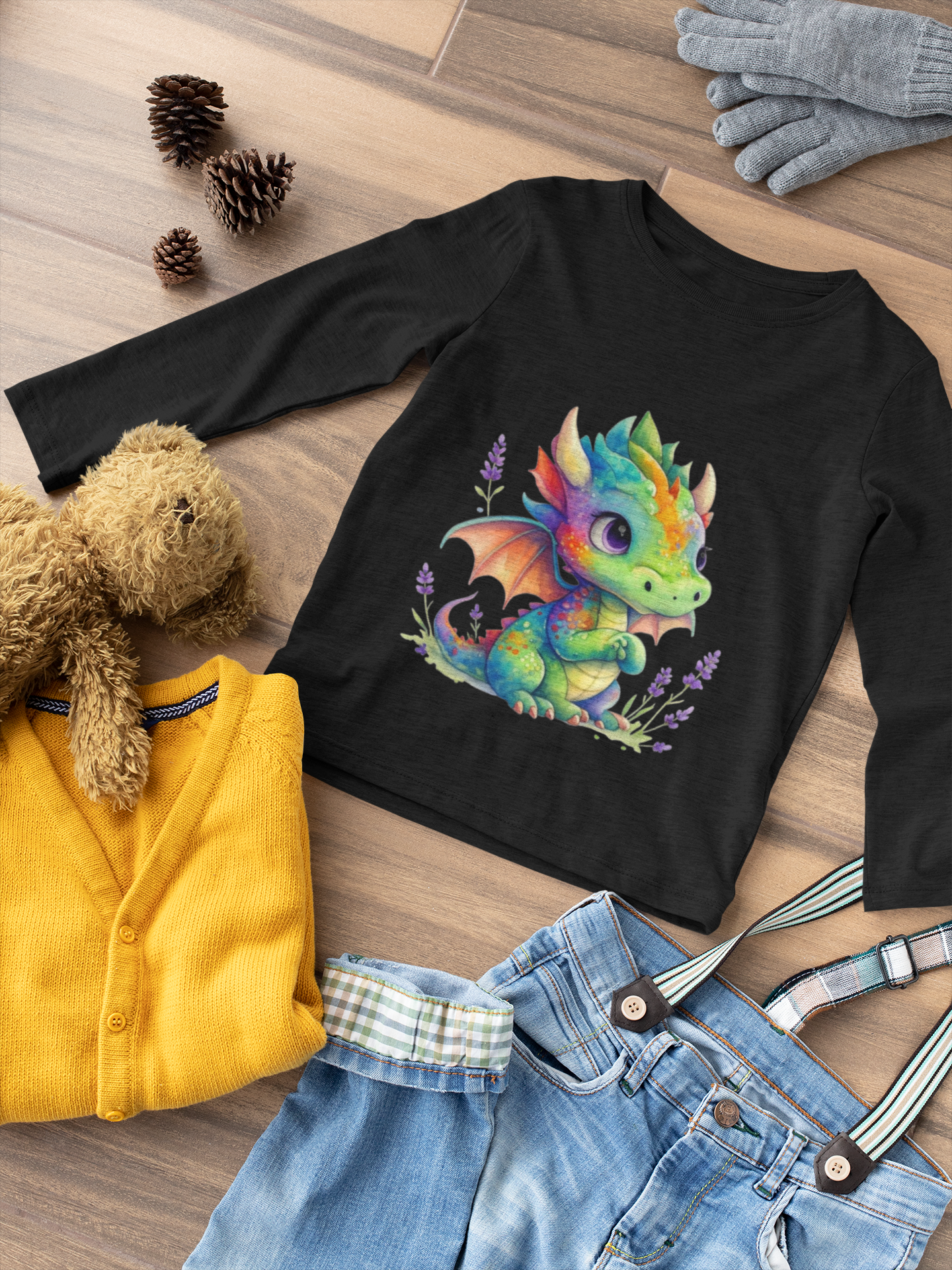 Magical Meadows - Kaida Brightscales D2 - Premium Long Sleeved Shirt Kids