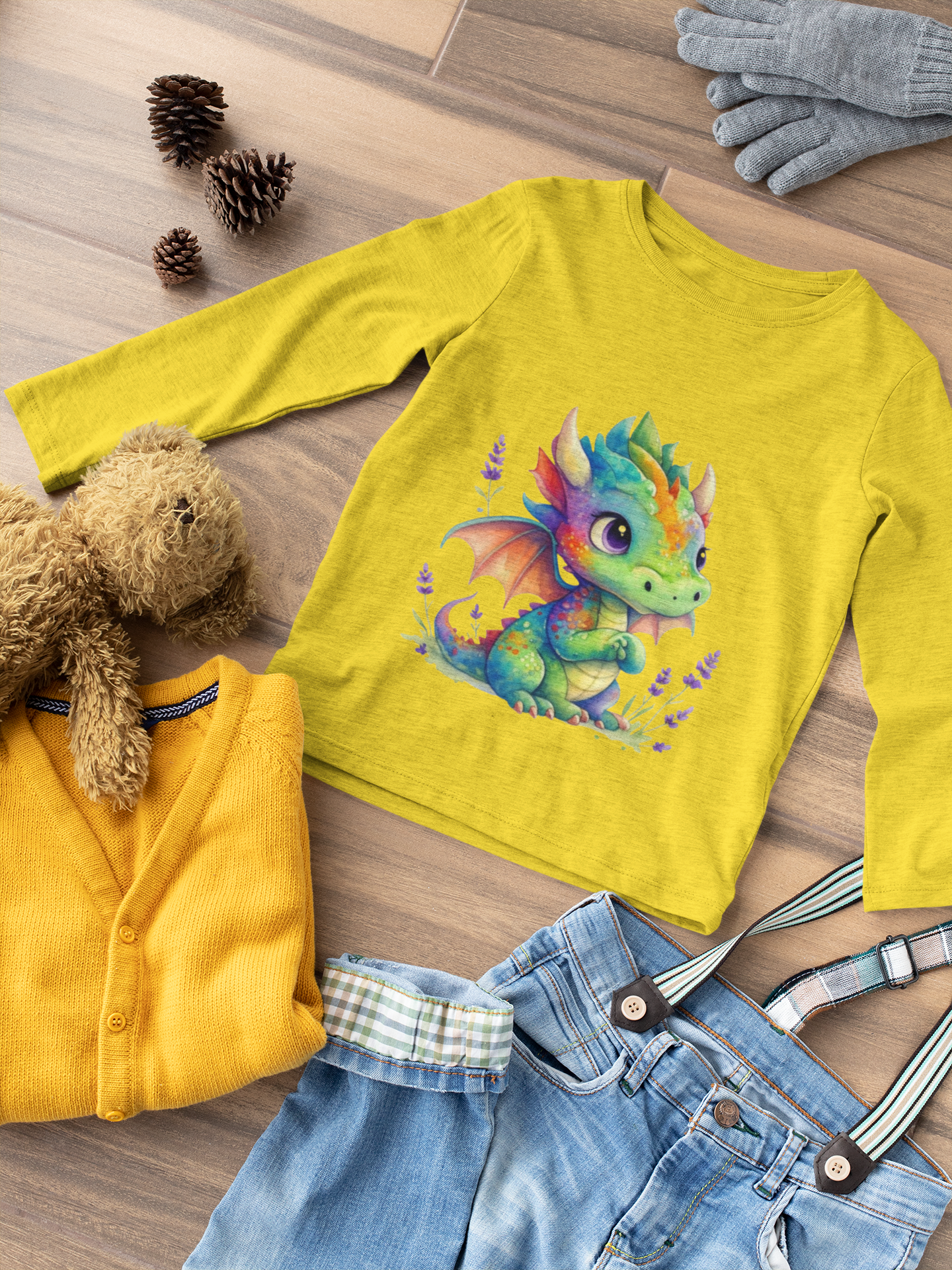 Magical Meadows - Kaida Brightscales D2 - Premium Long Sleeved Shirt Kids