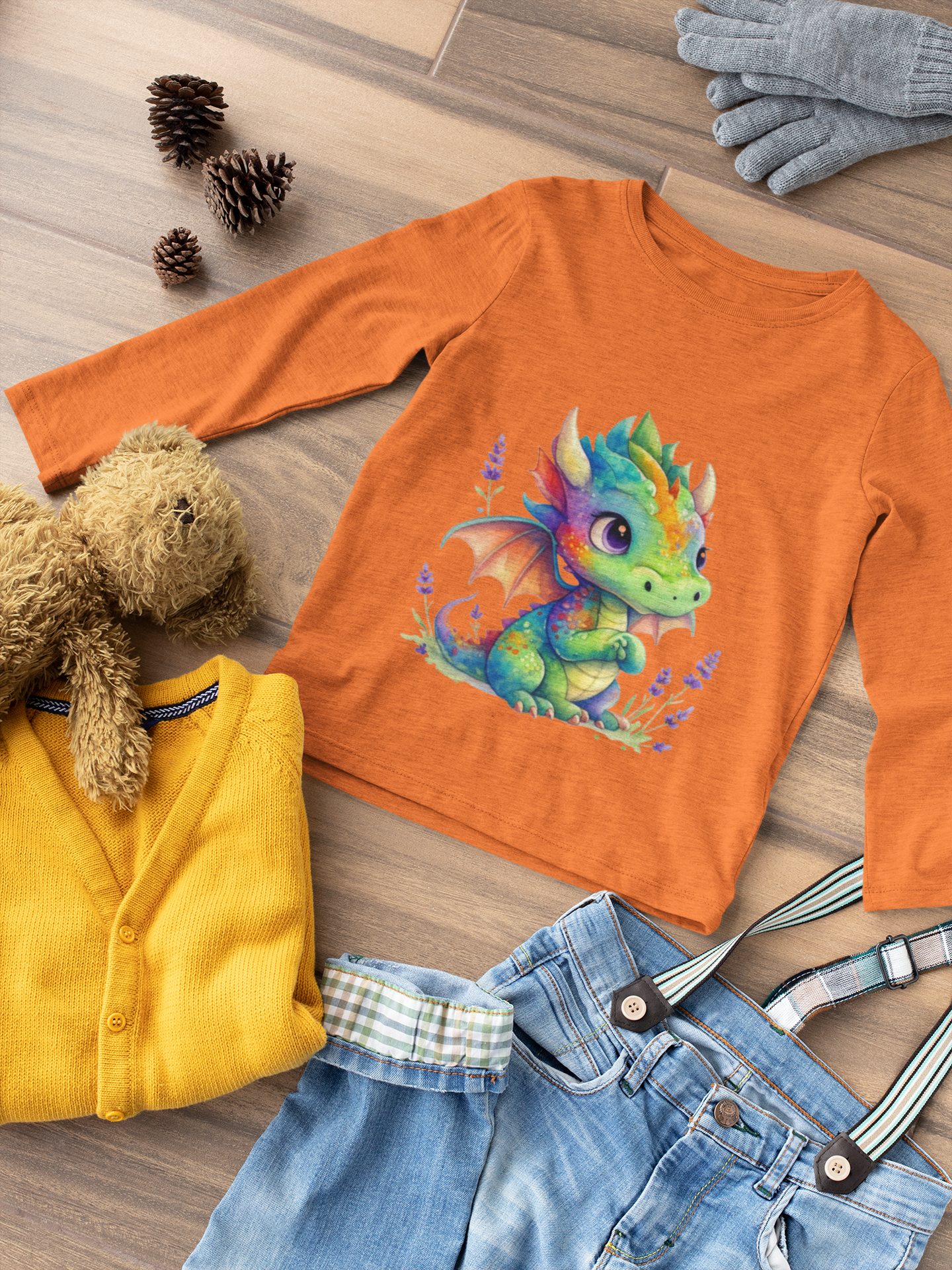 Magical Meadows - Kaida Brightscales D2 - Premium Long Sleeved Shirt Kids