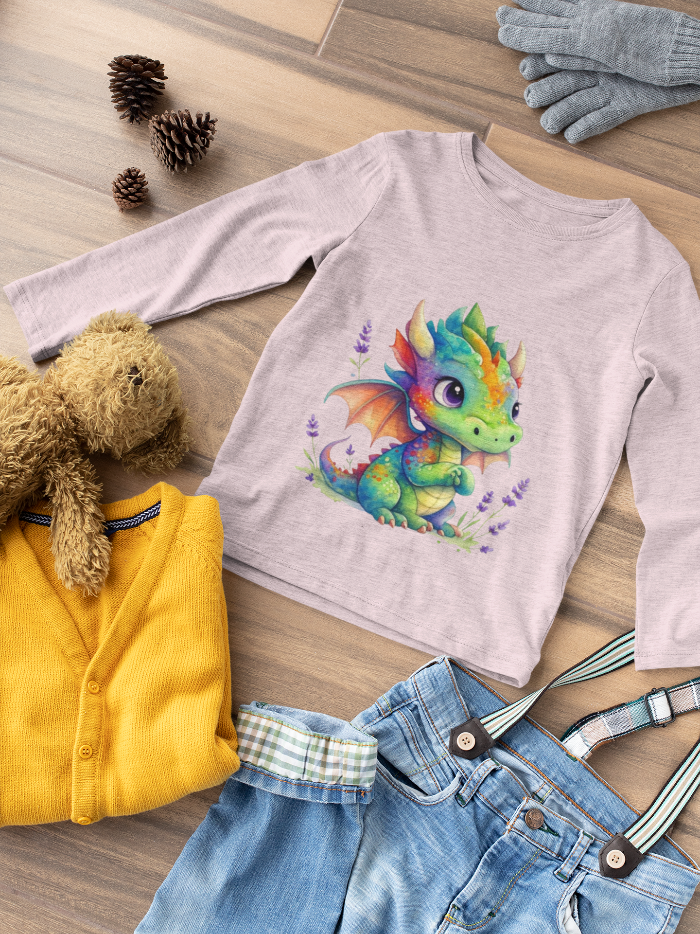 Magical Meadows - Kaida Brightscales D2 - Premium Long Sleeved Shirt Kids