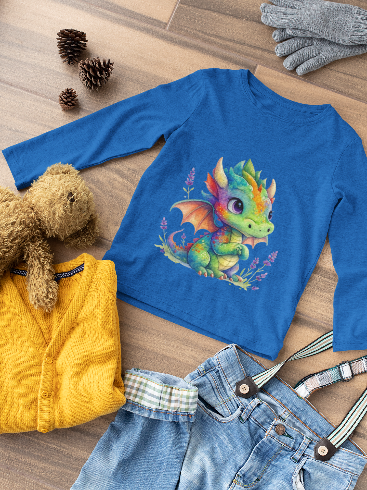 Magical Meadows - Kaida Brightscales D2 - Premium Long Sleeved Shirt Kids