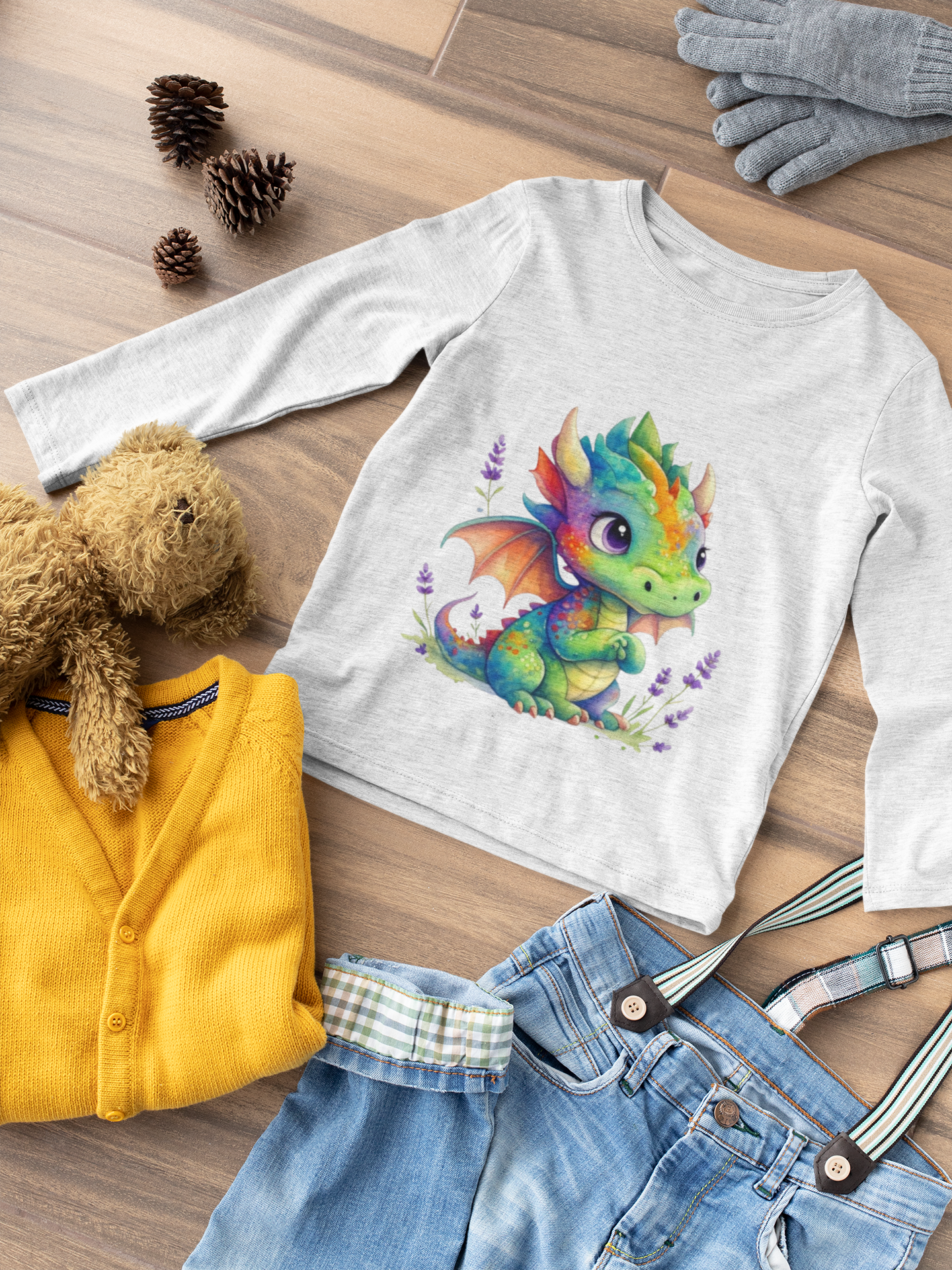 Magical Meadows - Kaida Brightscales D2 - Premium Long Sleeved Shirt Kids