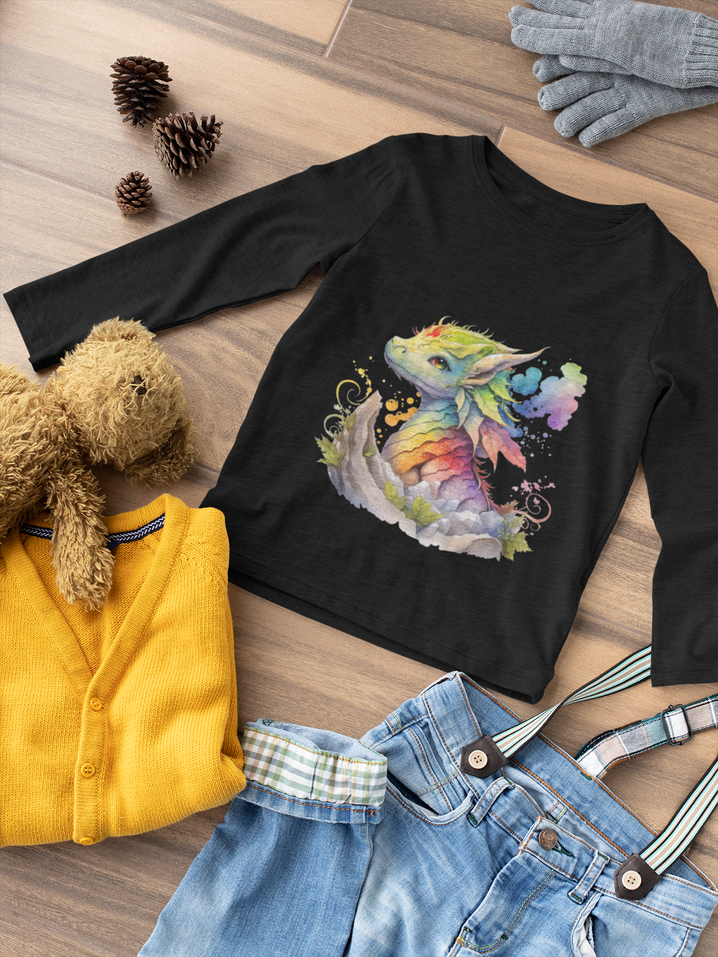 Magical Meadows - Kaida Brightscales D3 - Premium Long Sleeved Shirt Kids