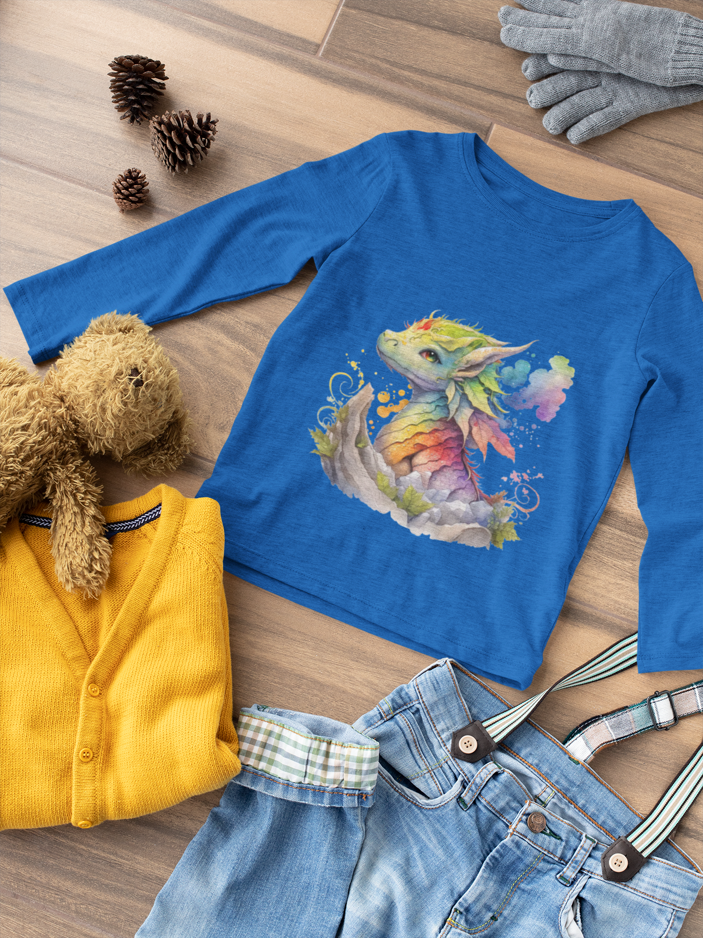 Magical Meadows - Kaida Brightscales D3 - Premium Long Sleeved Shirt Kids