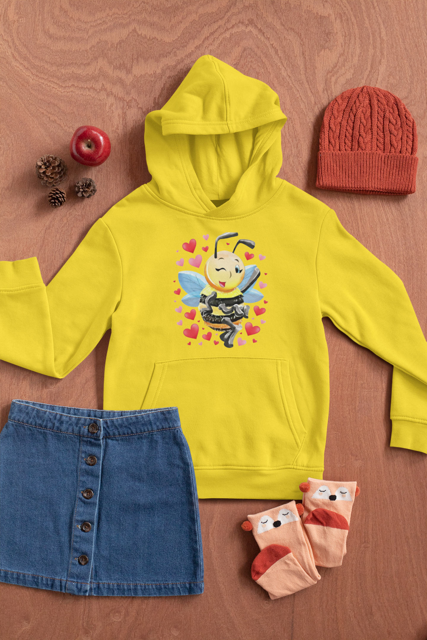 Magical Meadows - Bella & Hearts - Premium Hoodie Kids