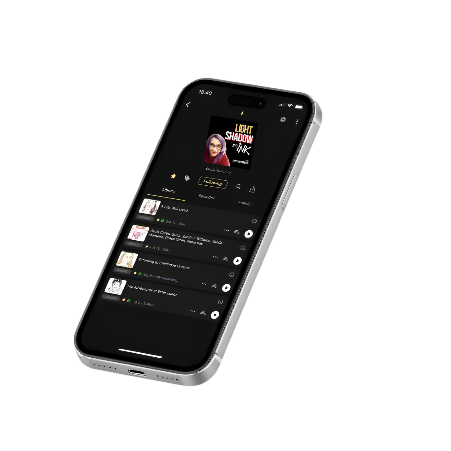 Light Shadow and Ink Podcast - Guest Entry