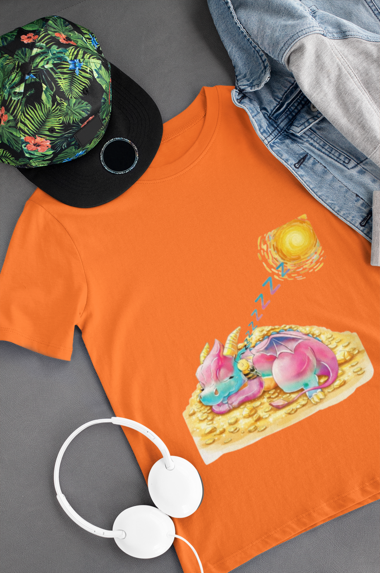 Magical Meadows - Kaida & Bella Sleeping - Premium T-Shirt Kids