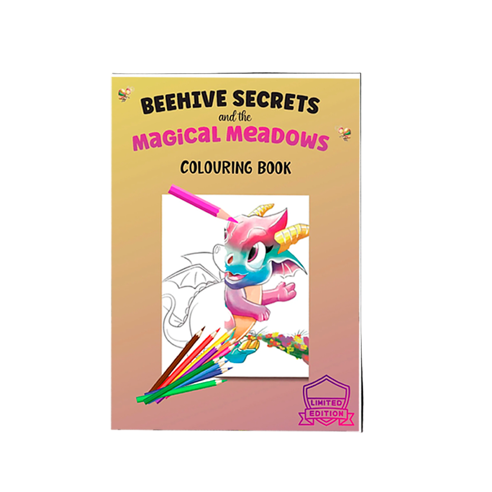Beehive Secrets - Printable Coloring Book - Limited Edition