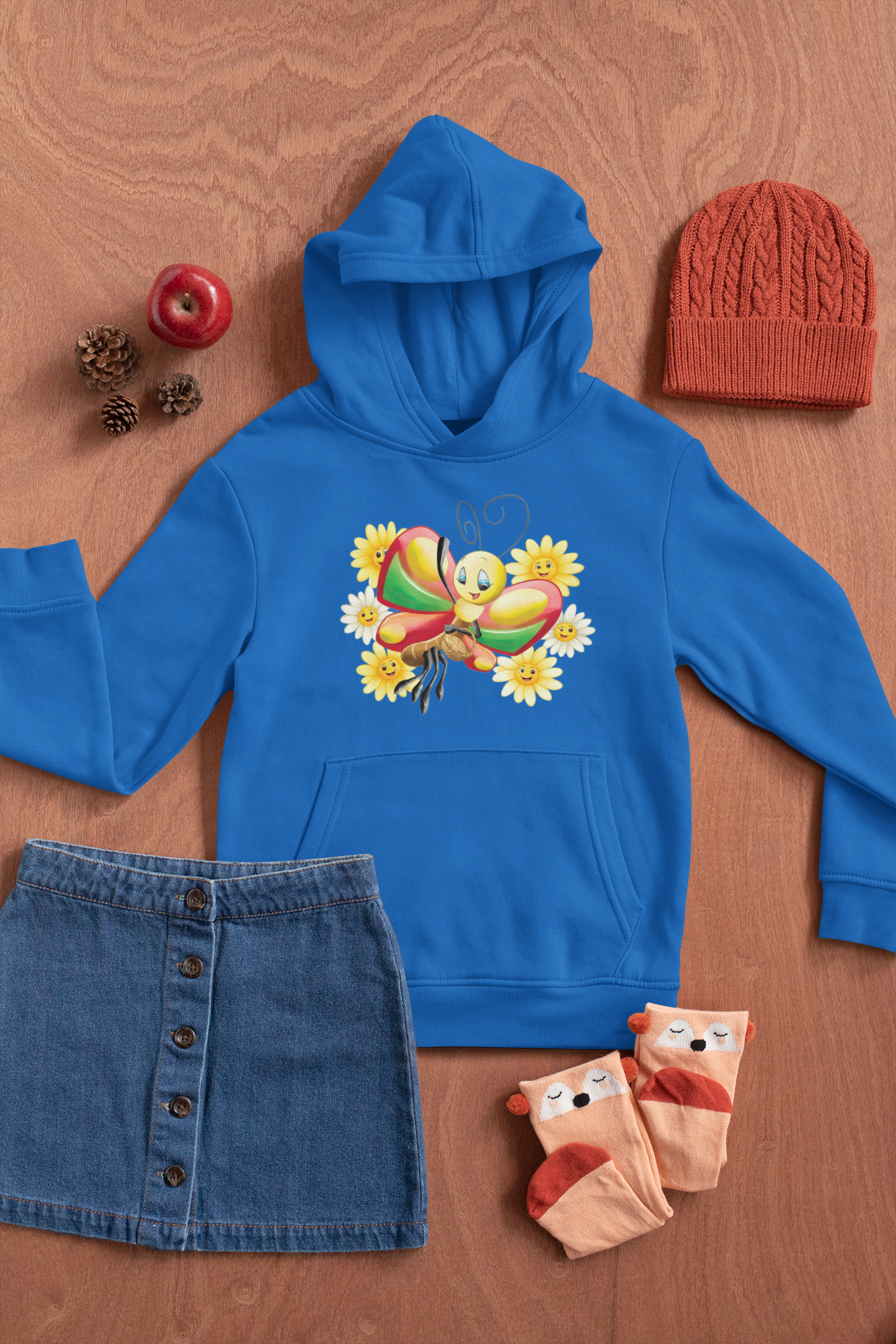 Magical Meadows - Betty & Flowers - Premium Hoodie Kids