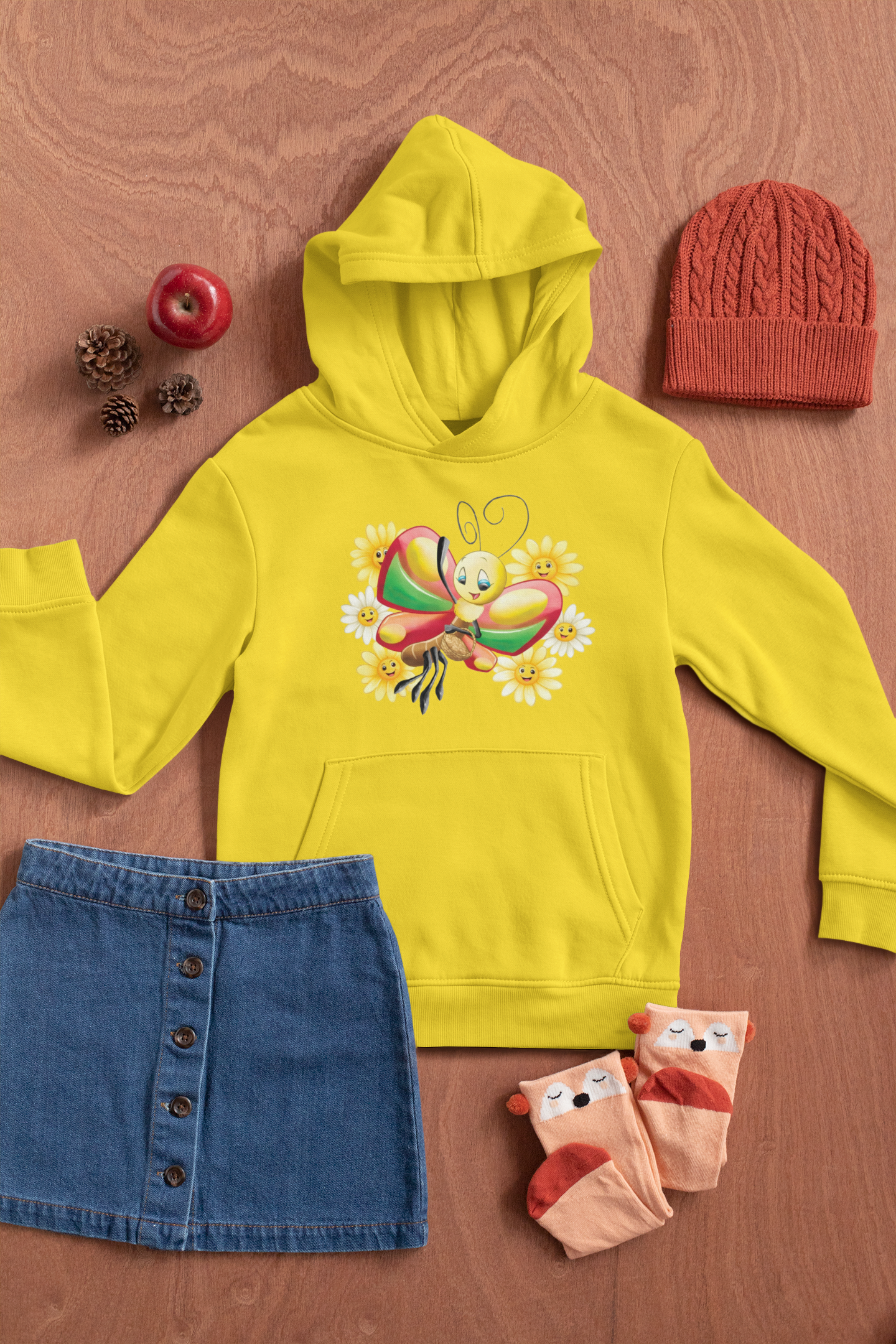 Magical Meadows - Betty & Flowers - Premium Hoodie Kids