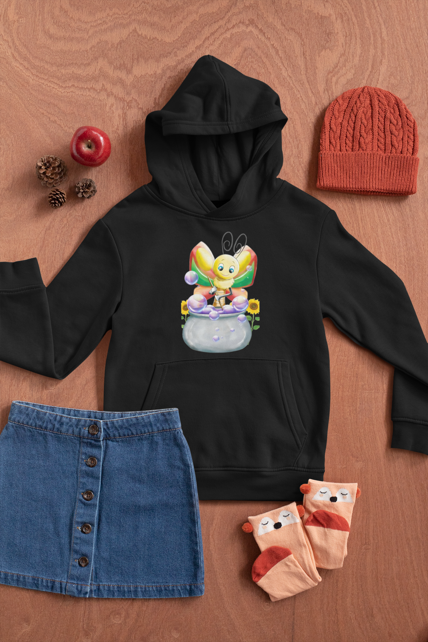 Magical Meadows - Betty & Bubbles - Premium Hoodie Kids
