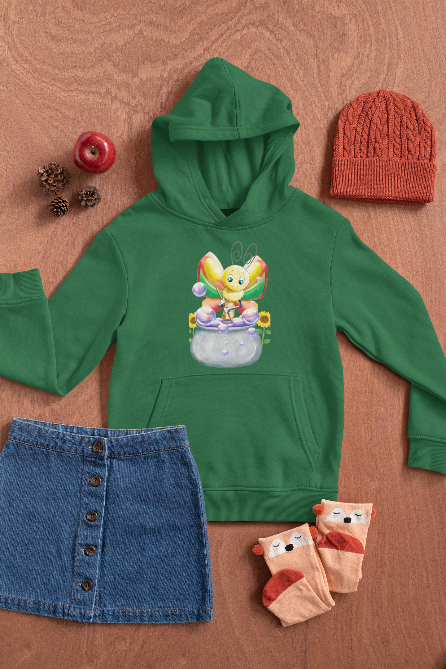 Magical Meadows - Betty & Bubbles - Premium Hoodie Kids