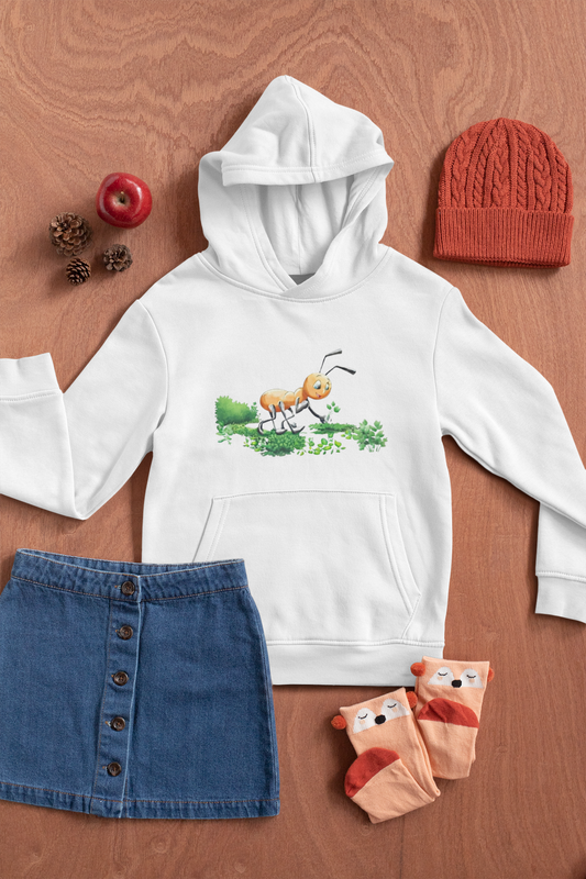 Magical Meadows - Anthony Picking Grass - Premium Hoodie Kids