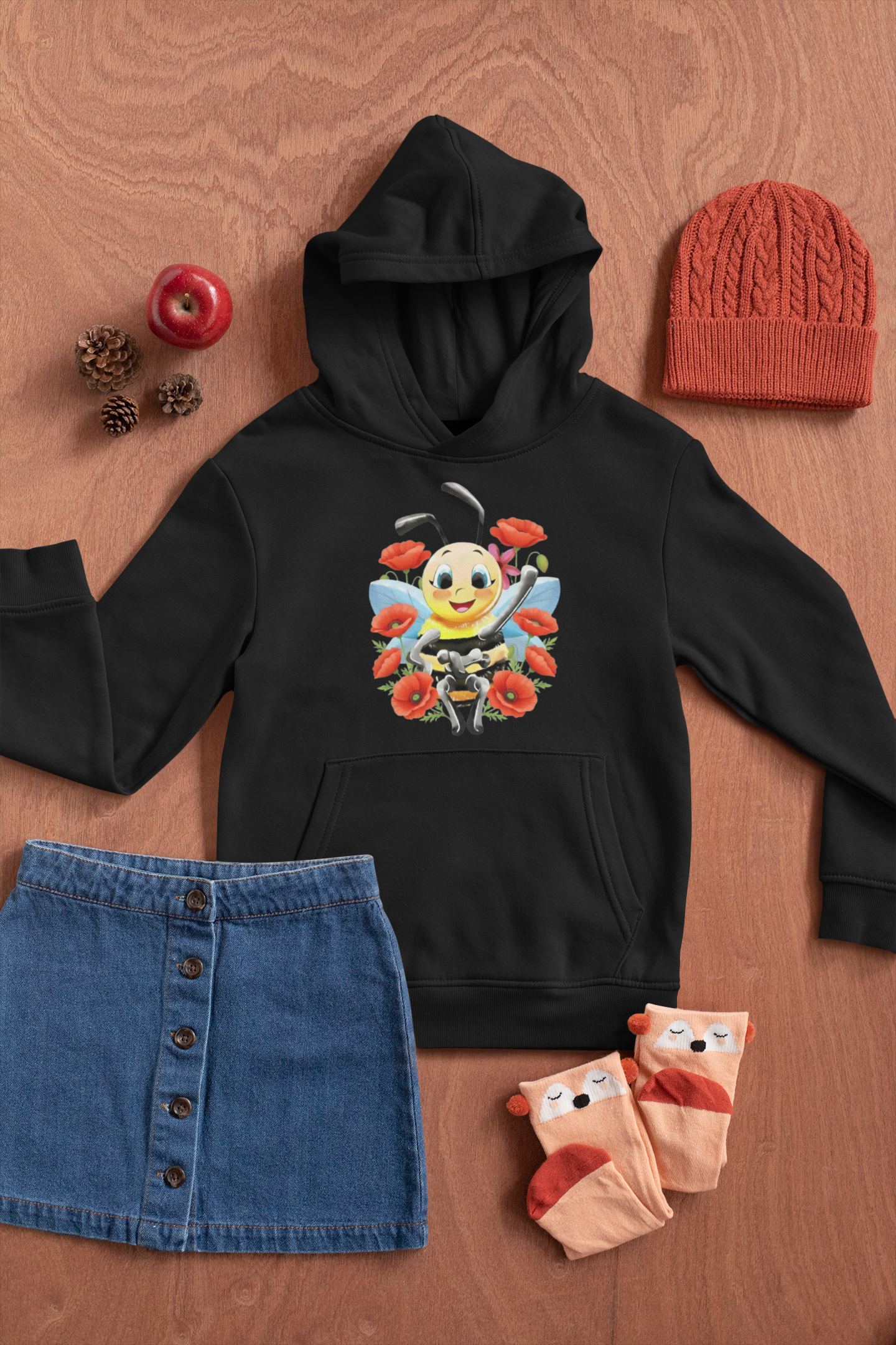 Magical Meadows - Bella & Poppies - Premium Hoodie Kids