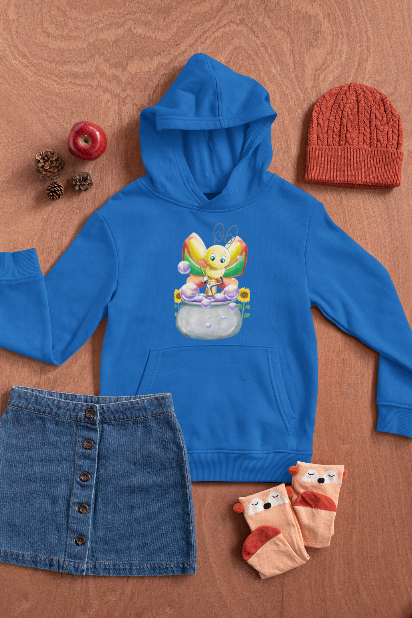 Magical Meadows - Betty & Bubbles - Premium Hoodie Kids