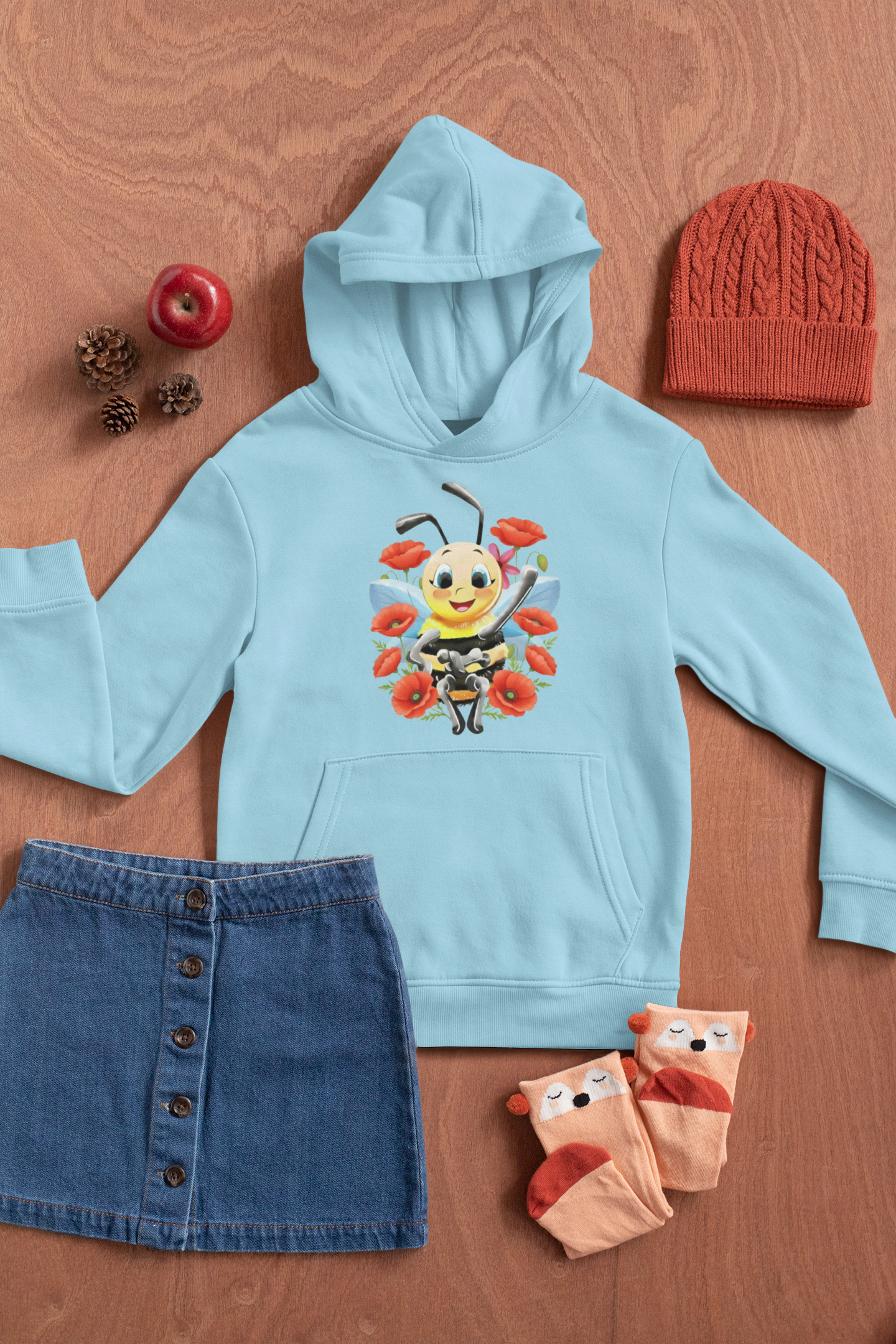 Magical Meadows - Bella & Poppies - Premium Hoodie Kids