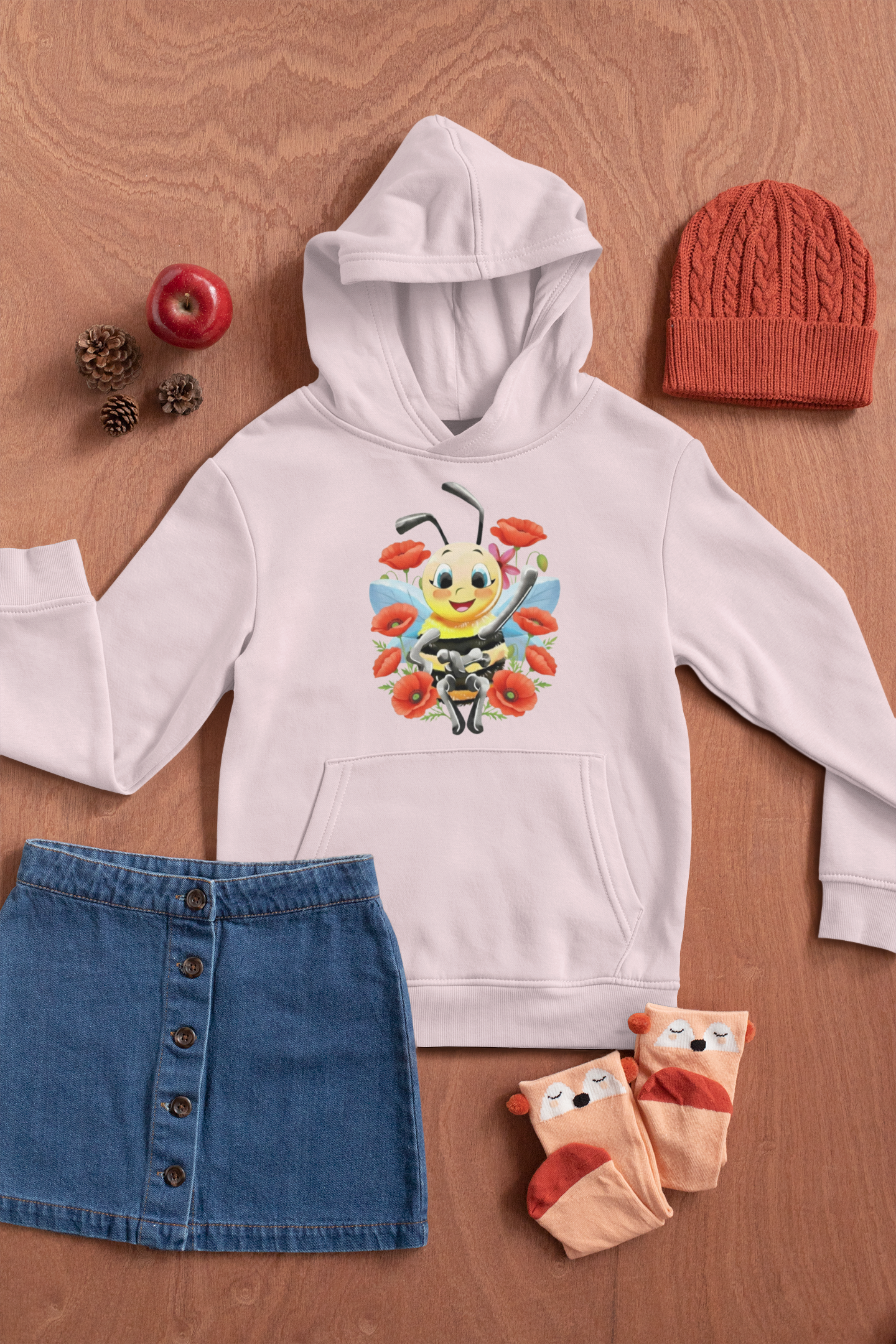 Magical Meadows - Bella & Poppies - Premium Hoodie Kids