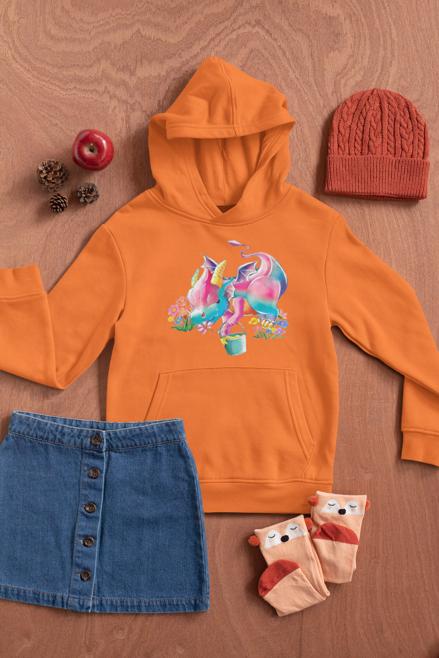 Magical Meadows - Kaida Collecting Pollen - Premium Hoodie Kids