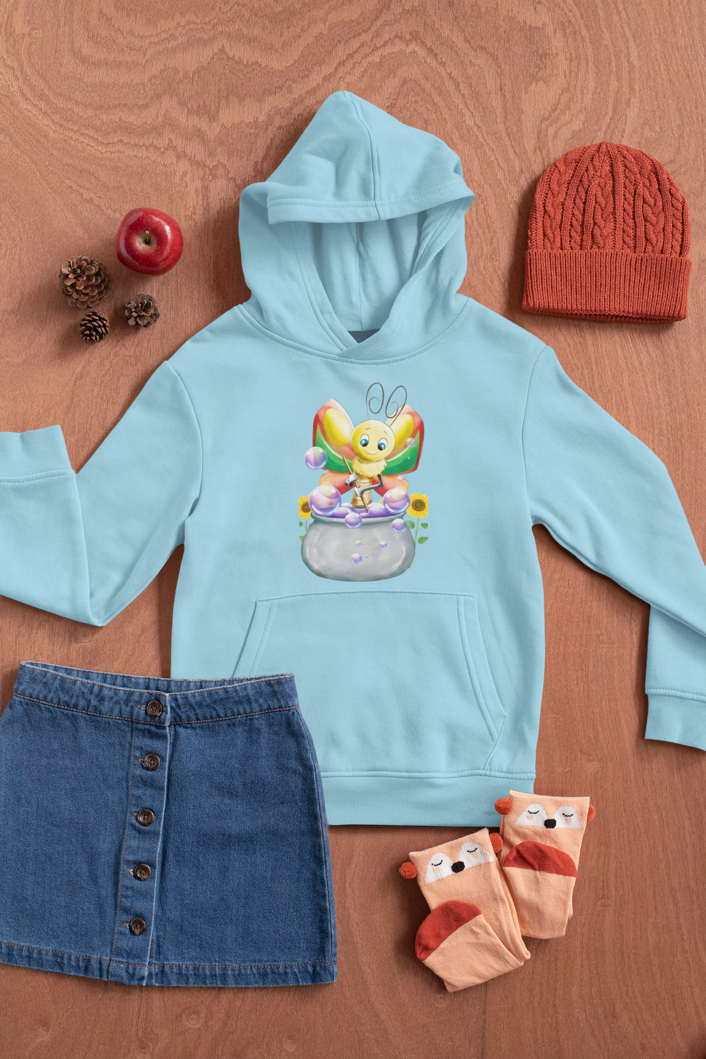 Magical Meadows - Betty & Bubbles - Premium Hoodie Kids