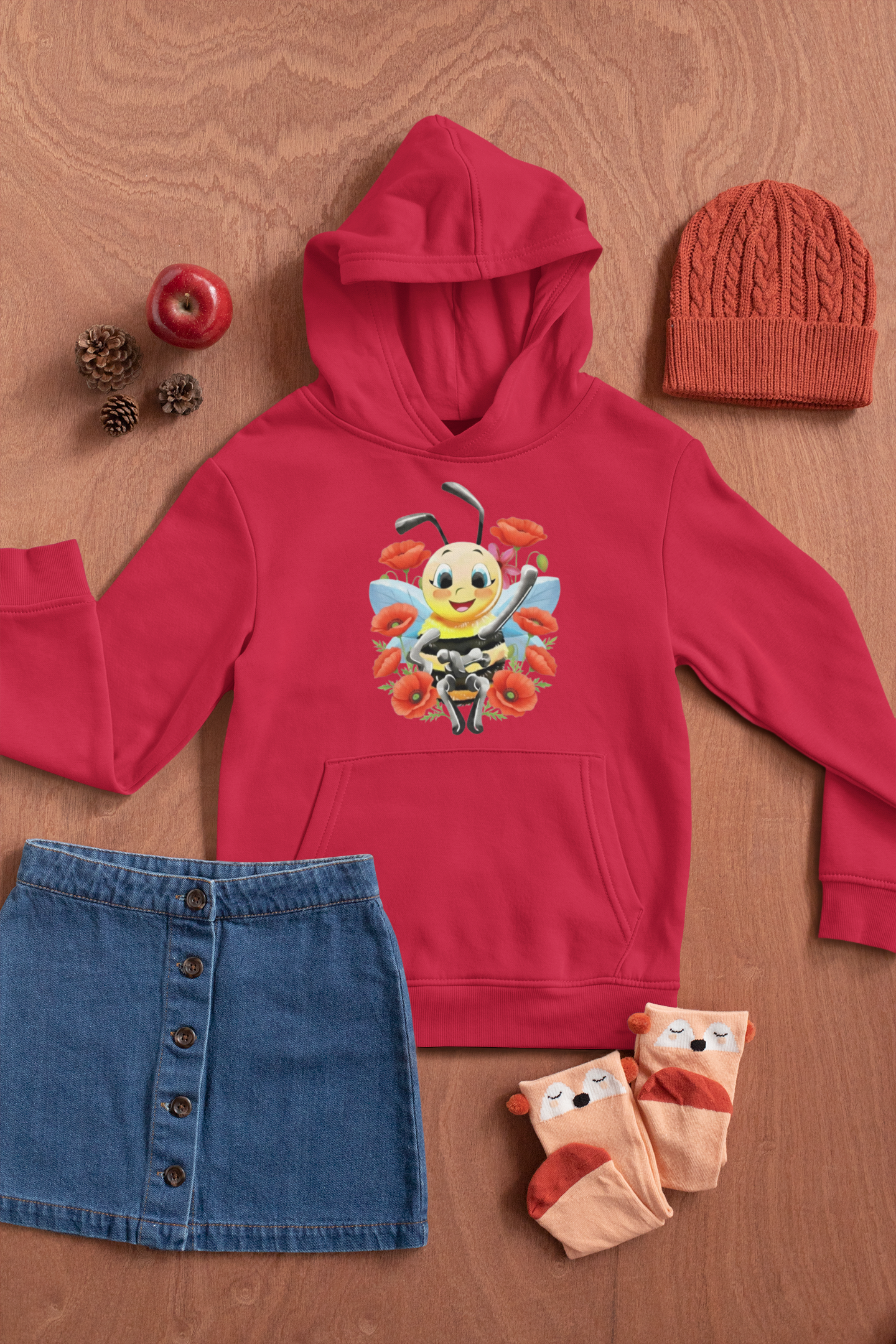 Magical Meadows - Bella & Poppies - Premium Hoodie Kids