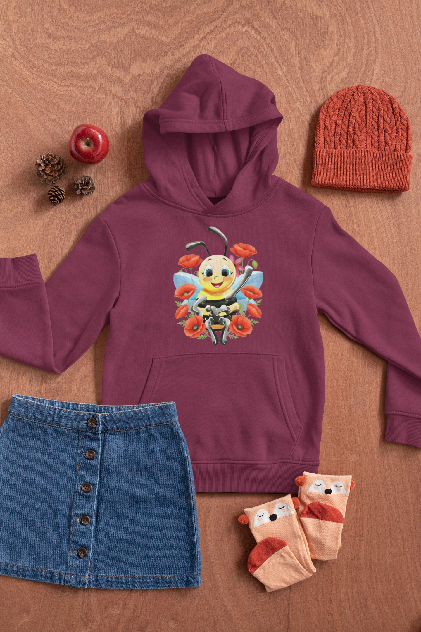 Magical Meadows - Bella & Poppies - Premium Hoodie Kids