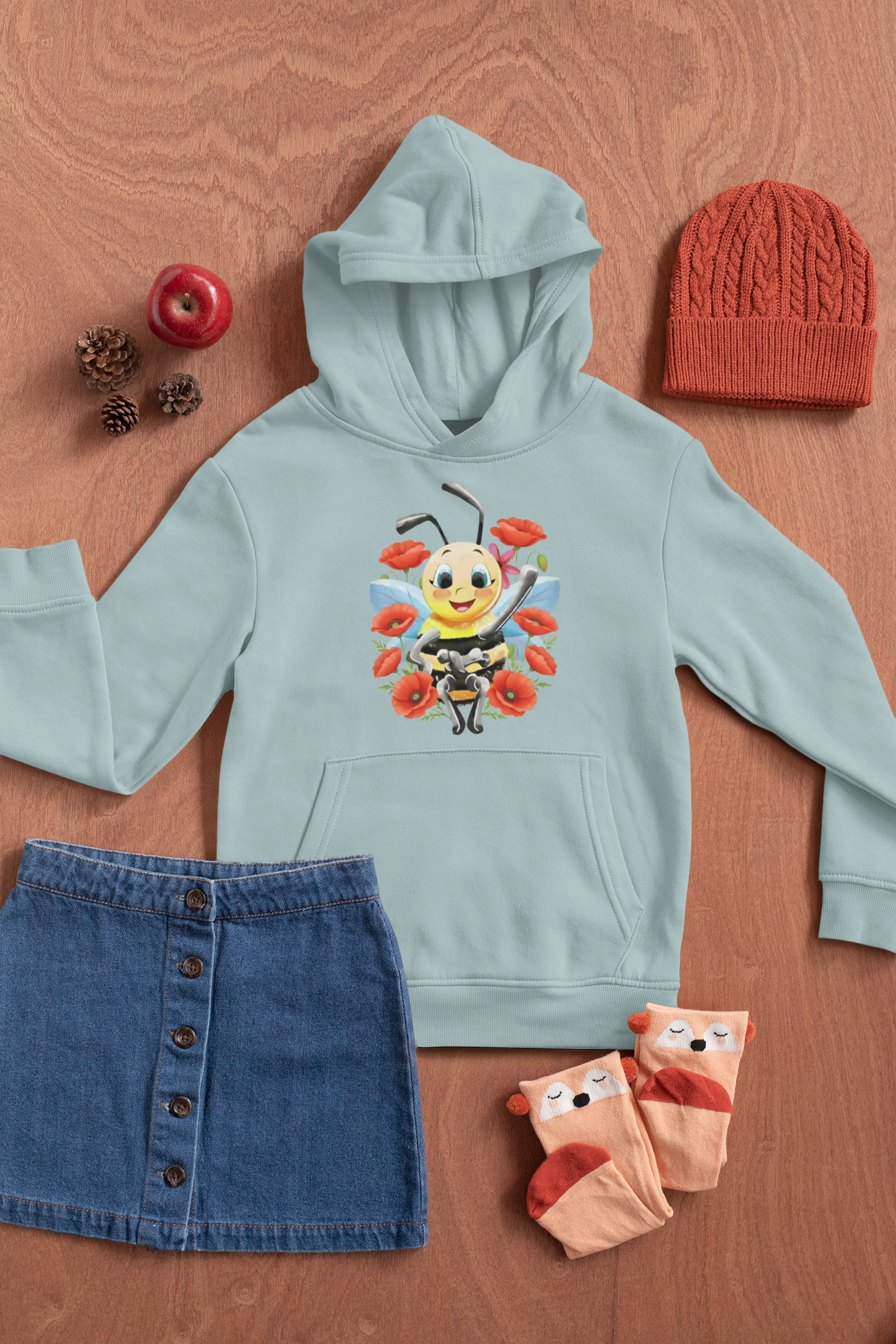 Magical Meadows - Bella & Poppies - Premium Hoodie Kids
