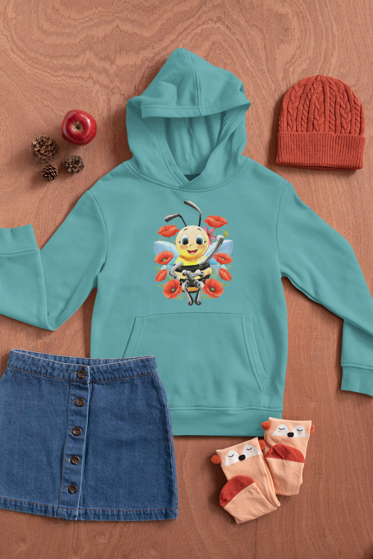 Magical Meadows - Bella & Poppies - Premium Hoodie Kids