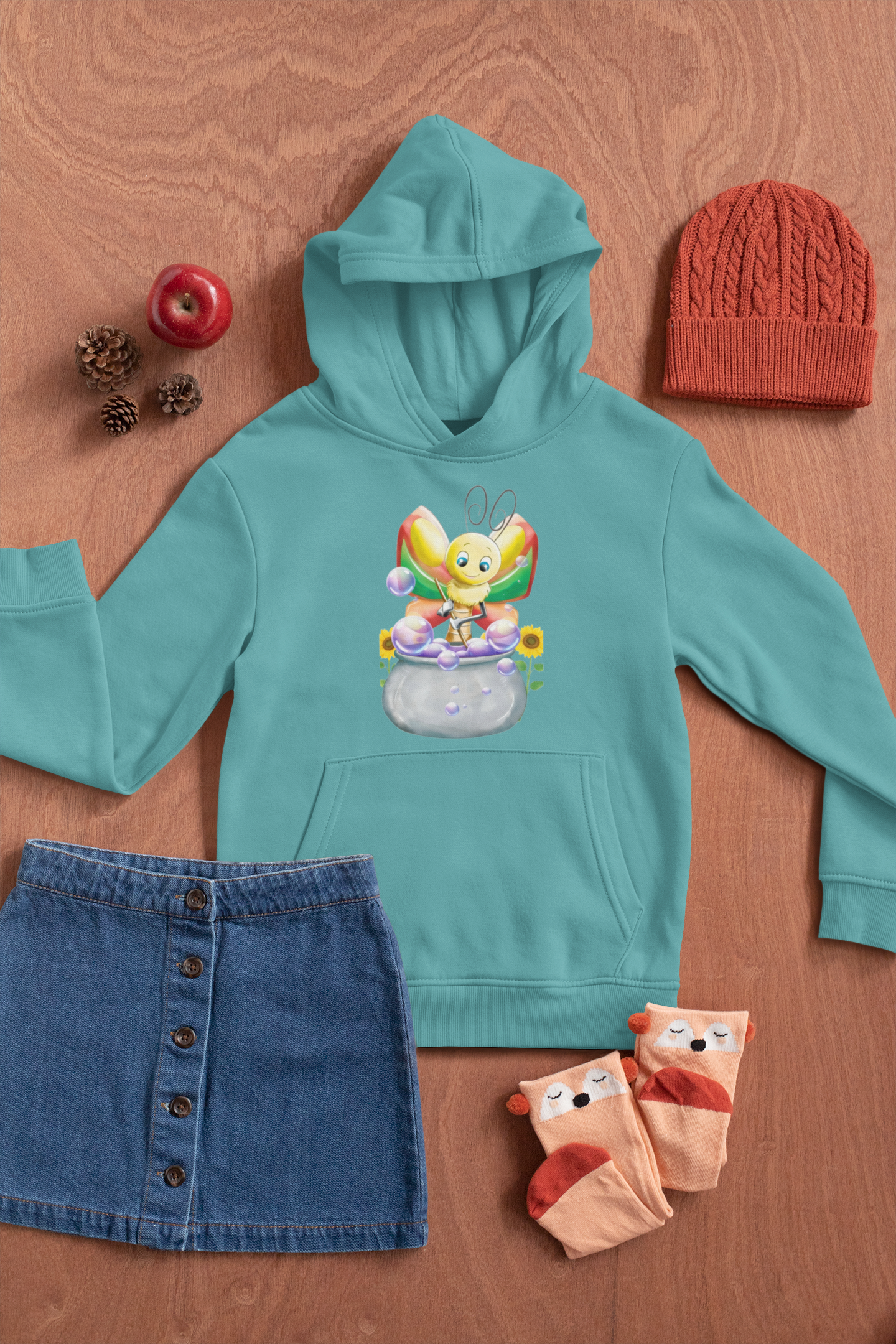 Magical Meadows - Betty & Bubbles - Premium Hoodie Kids