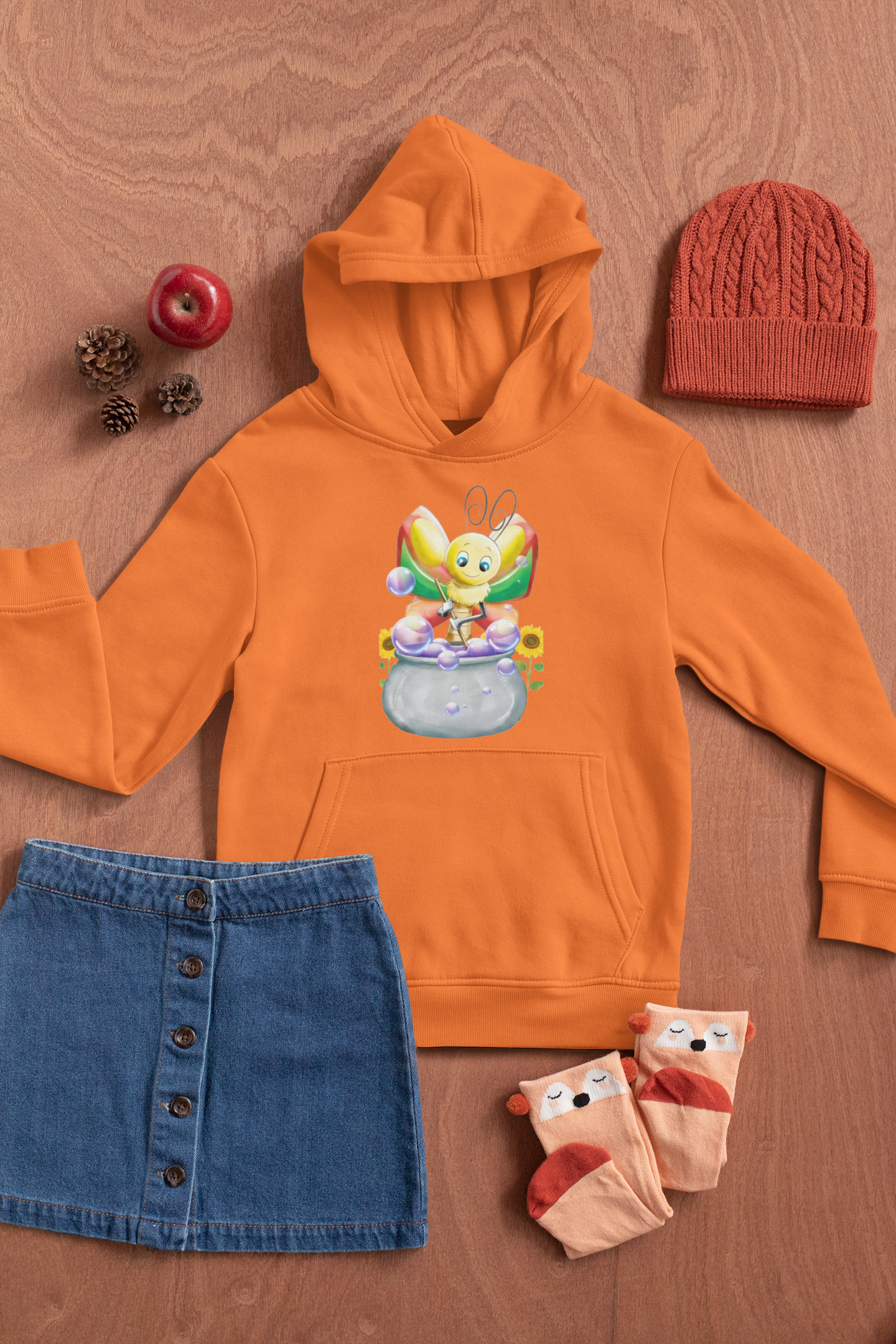 Magical Meadows - Betty & Bubbles - Premium Hoodie Kids