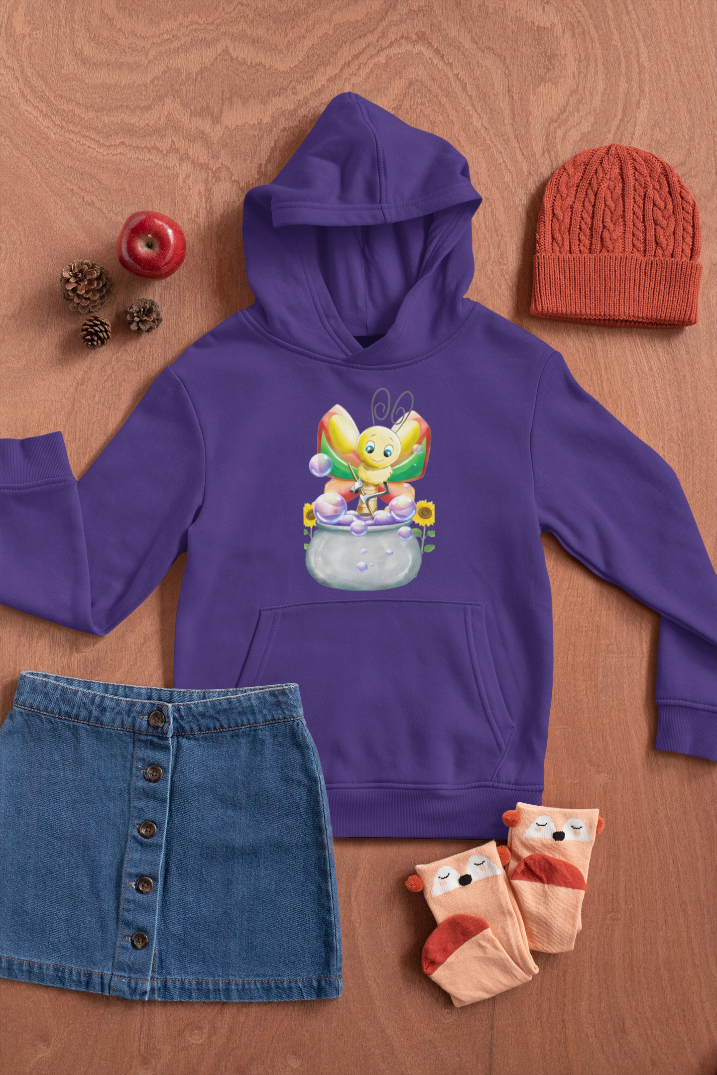 Magical Meadows - Betty & Bubbles - Premium Hoodie Kids