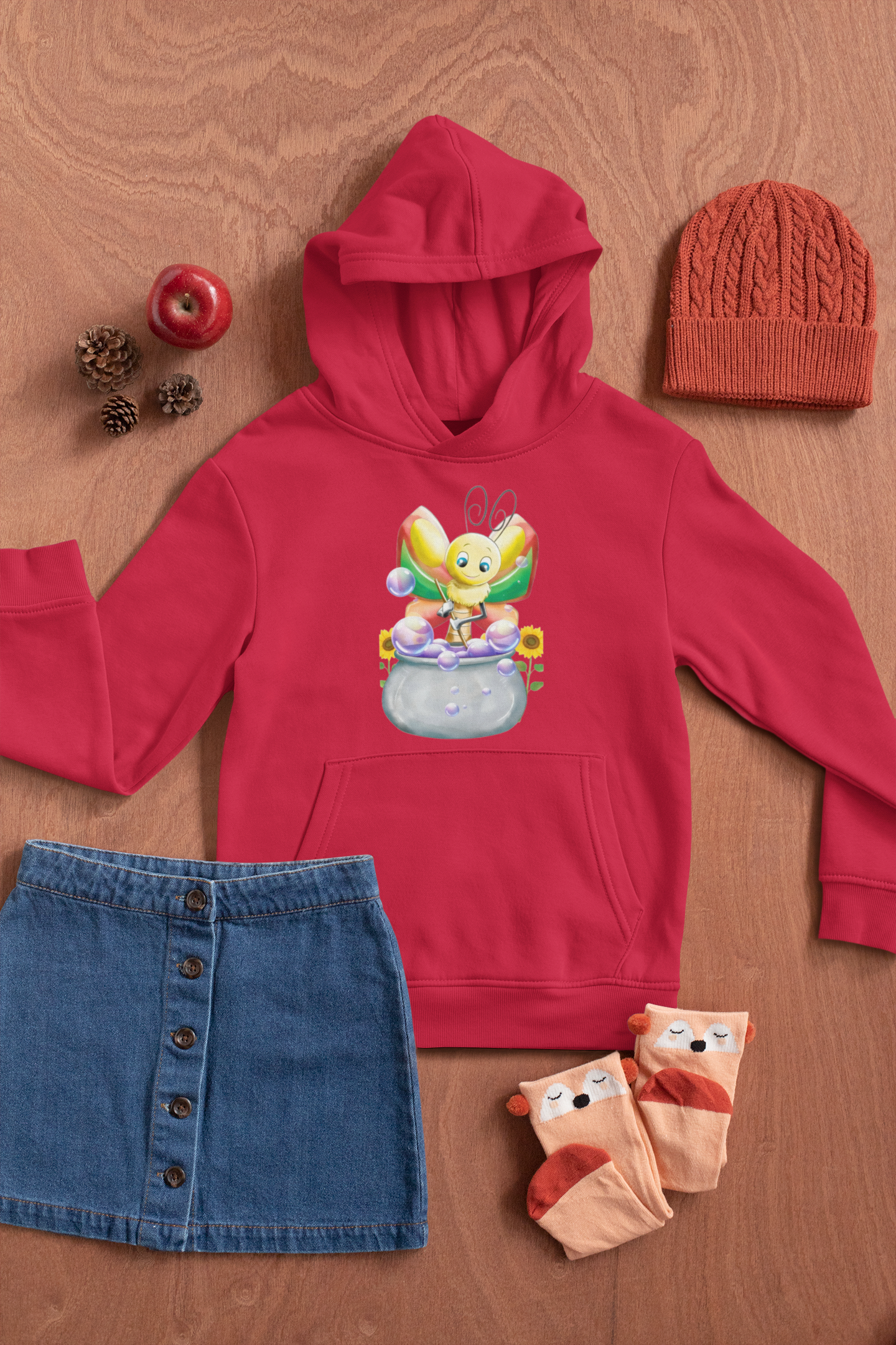 Magical Meadows - Betty & Bubbles - Premium Hoodie Kids