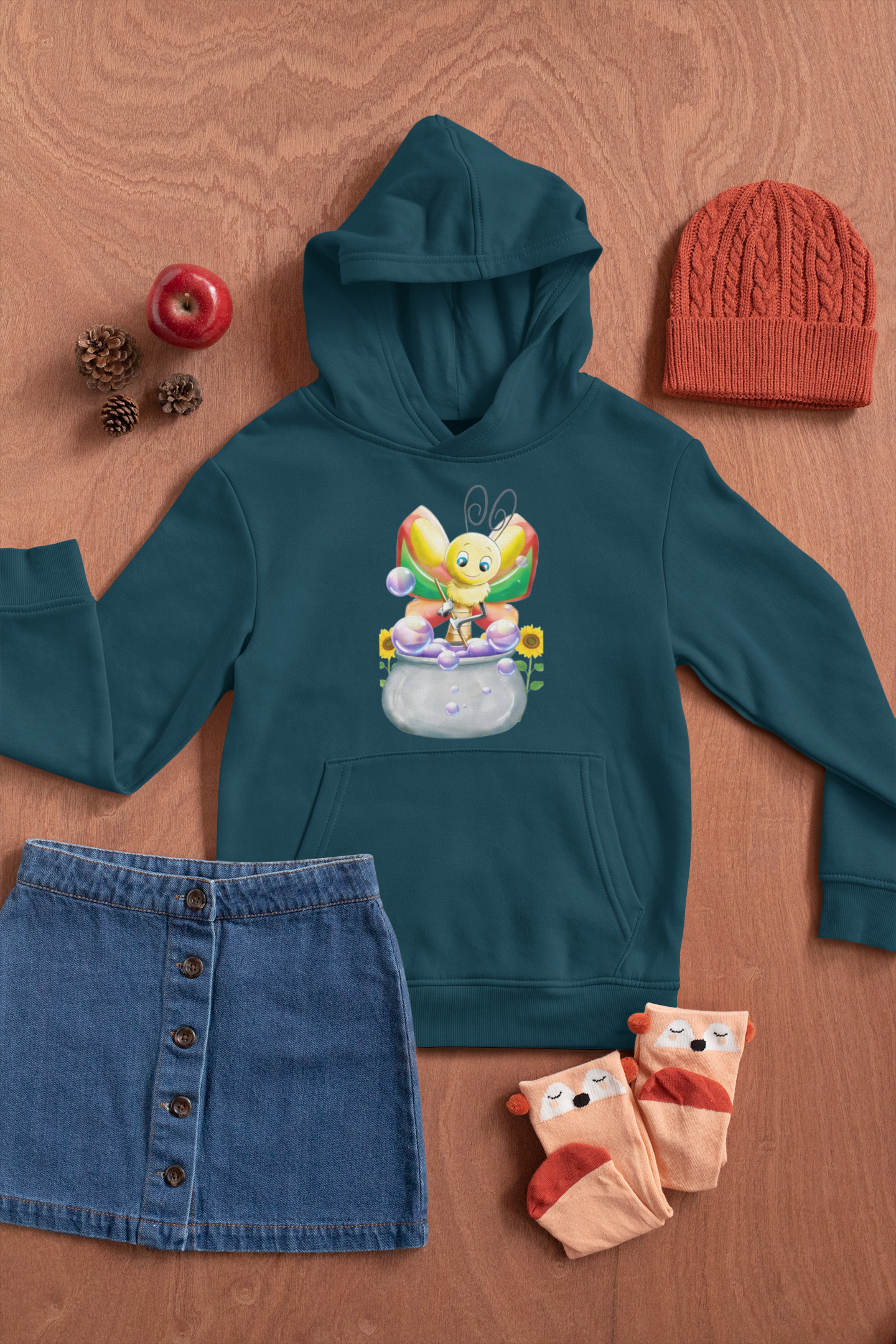 Magical Meadows - Betty & Bubbles - Premium Hoodie Kids