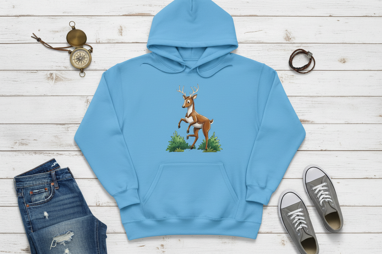 Hoodie Azul Céu (SK)