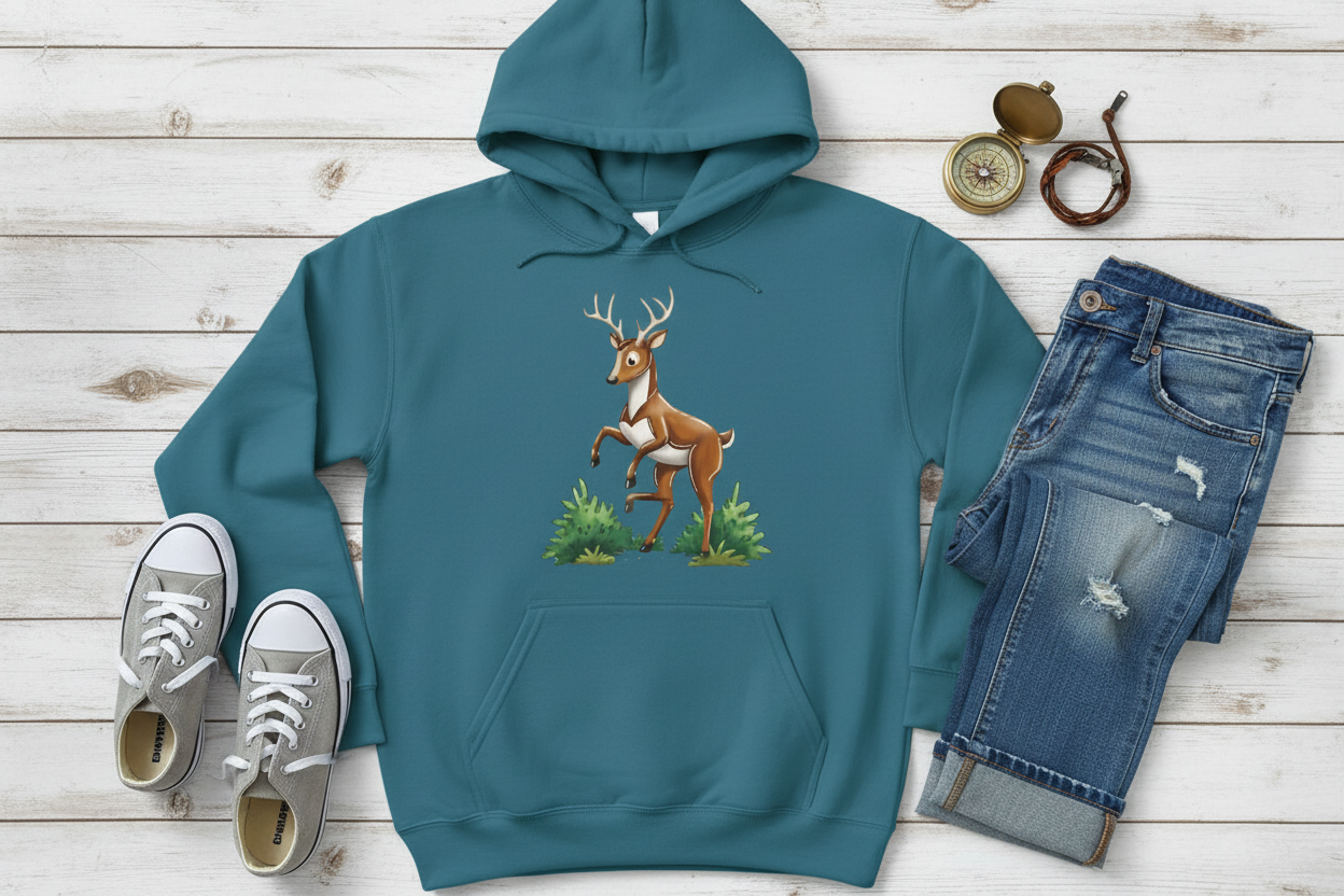 Hoodie Azul Petróleo (PB)