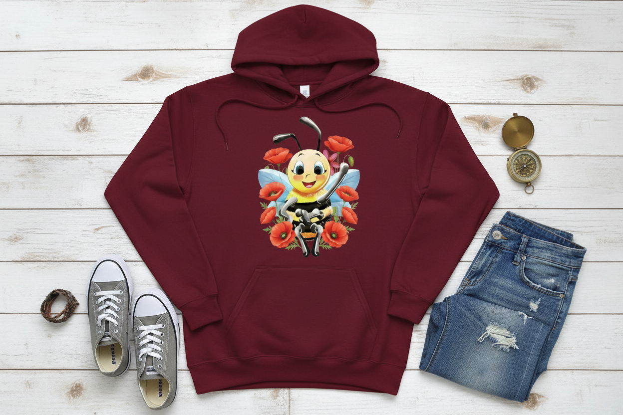 Hoodie Burgundy (BU)