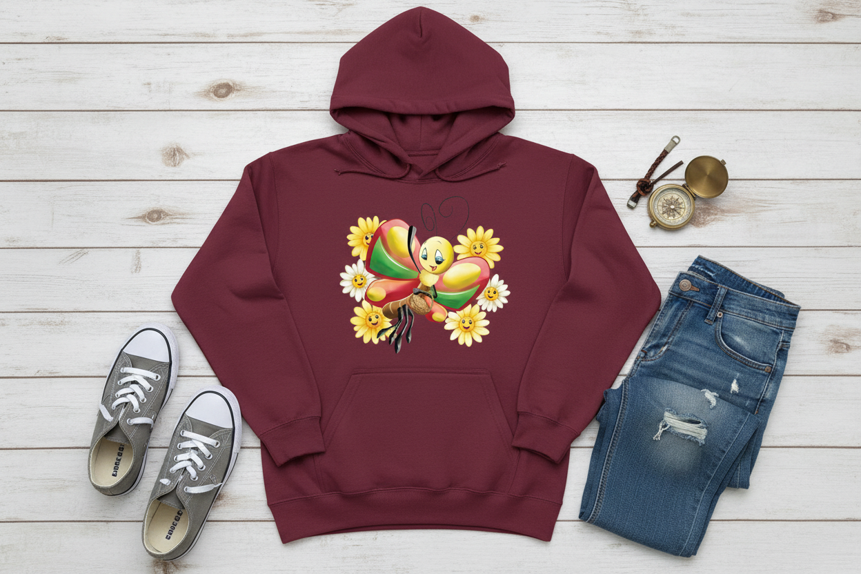 Hoodie Burgundy (BU)