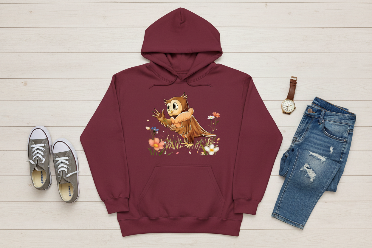 Hoodie Burgundy (BU)