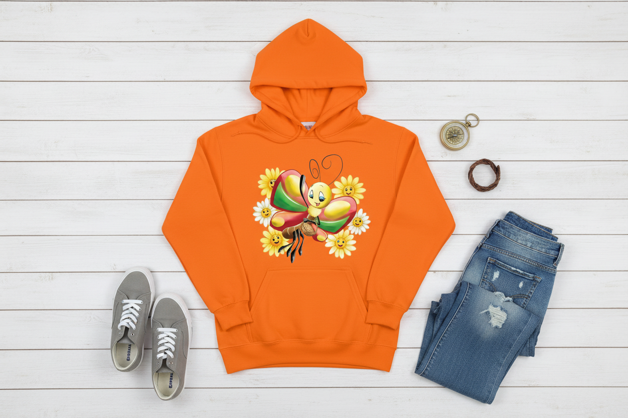 Hoodie Laranja Vivo (OR-VIVO)
