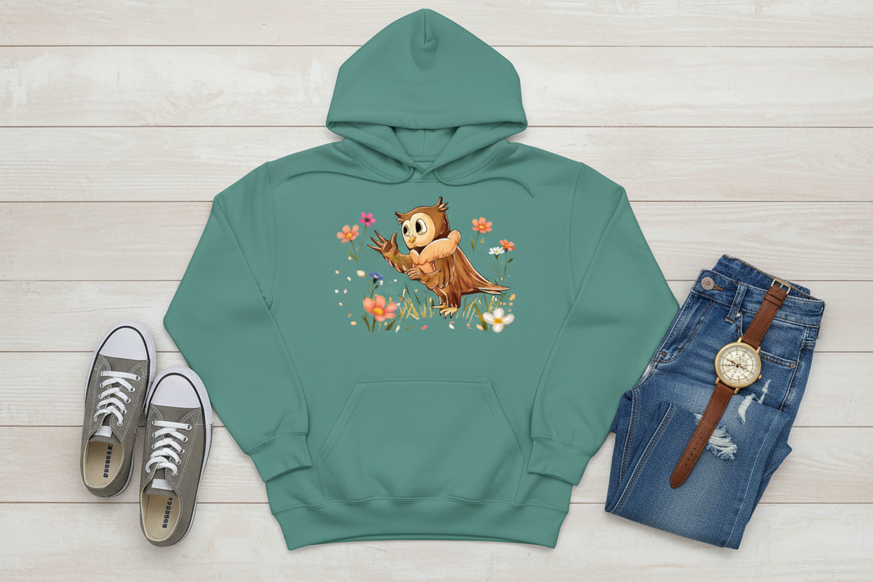Hoodie Moss Ocean/Menta (MO)