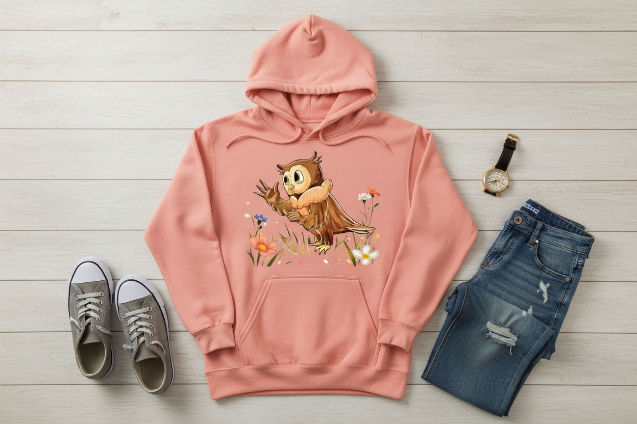 Hoodie Pink Vintage/Pêssego (PV)