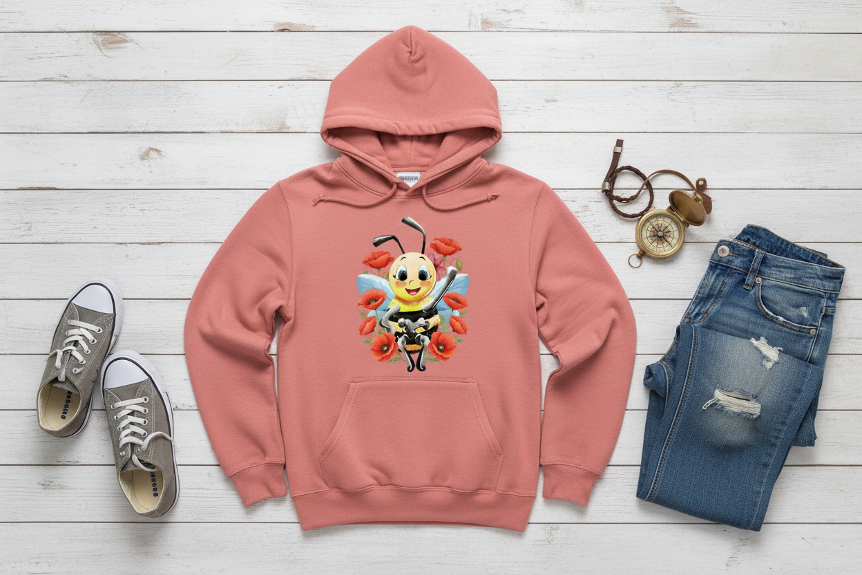 Hoodie Pink Vintage (PV)