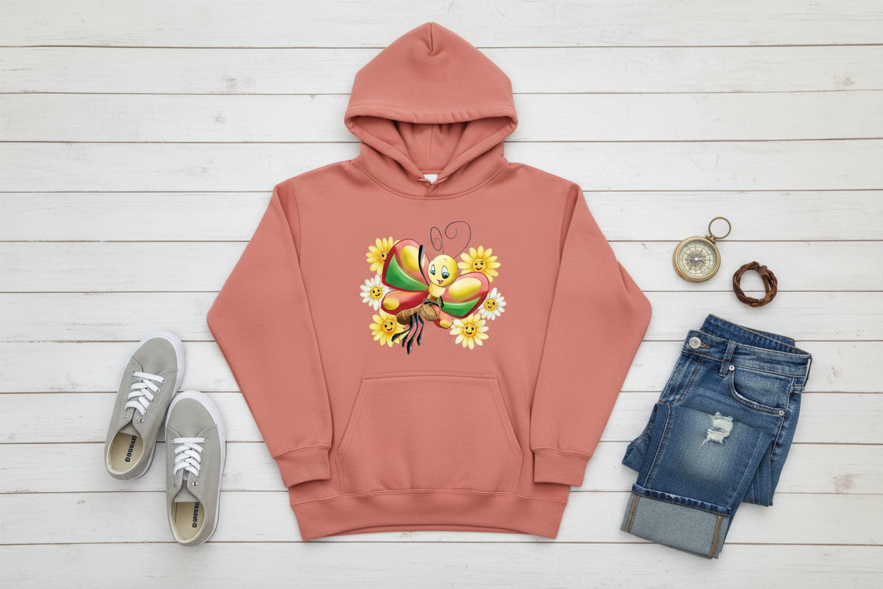 Hoodie Pink Vintage (PV)