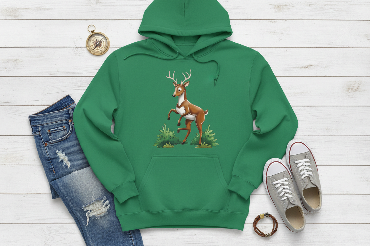 Hoodie Verde (KG)