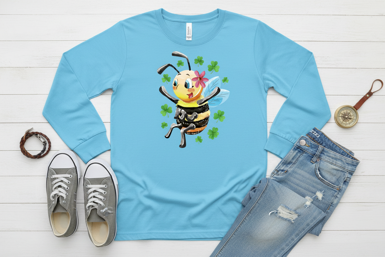 Long Sleeve Azul Céu (SK)