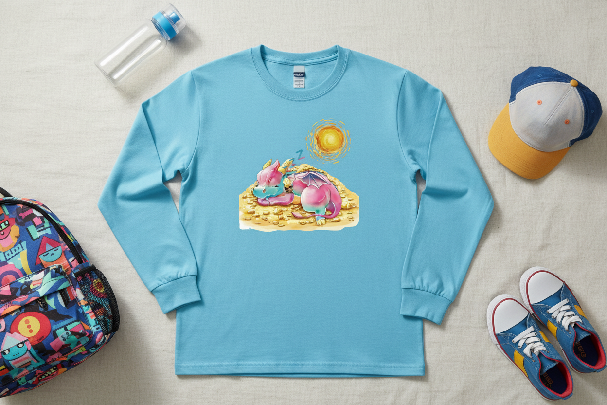 Long Sleeve Azul Céu (SK)