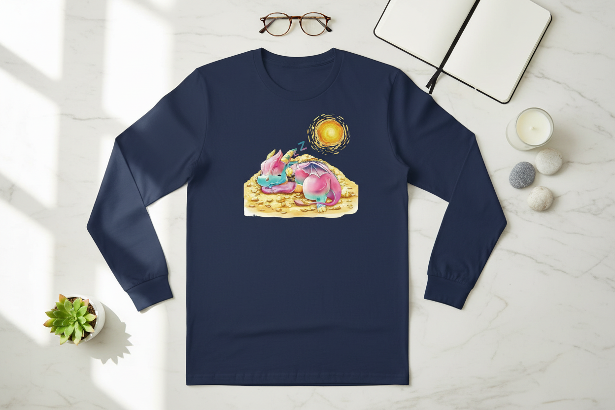 Long Sleeve Azul Marinho (NY)