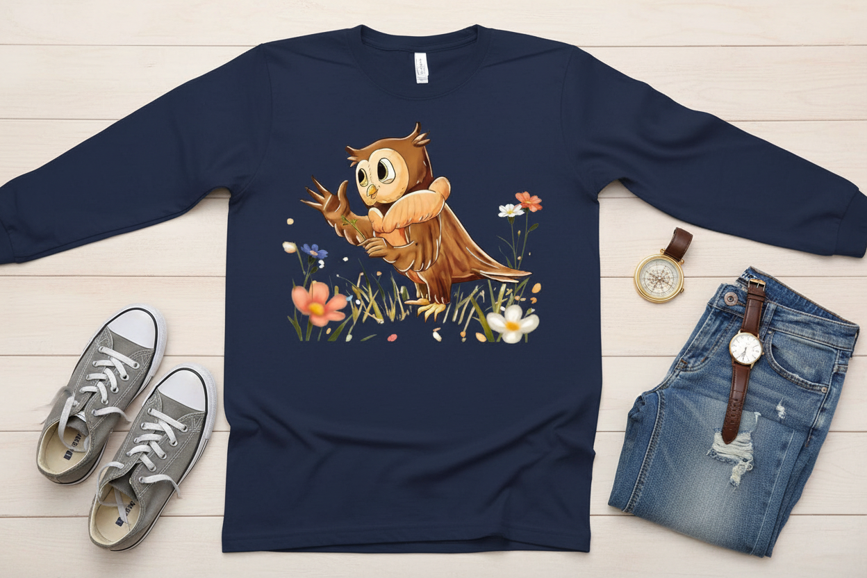 Long Sleeve Azul Marinho (NY)